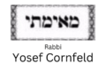 Rabbi Yosef Cornfeld